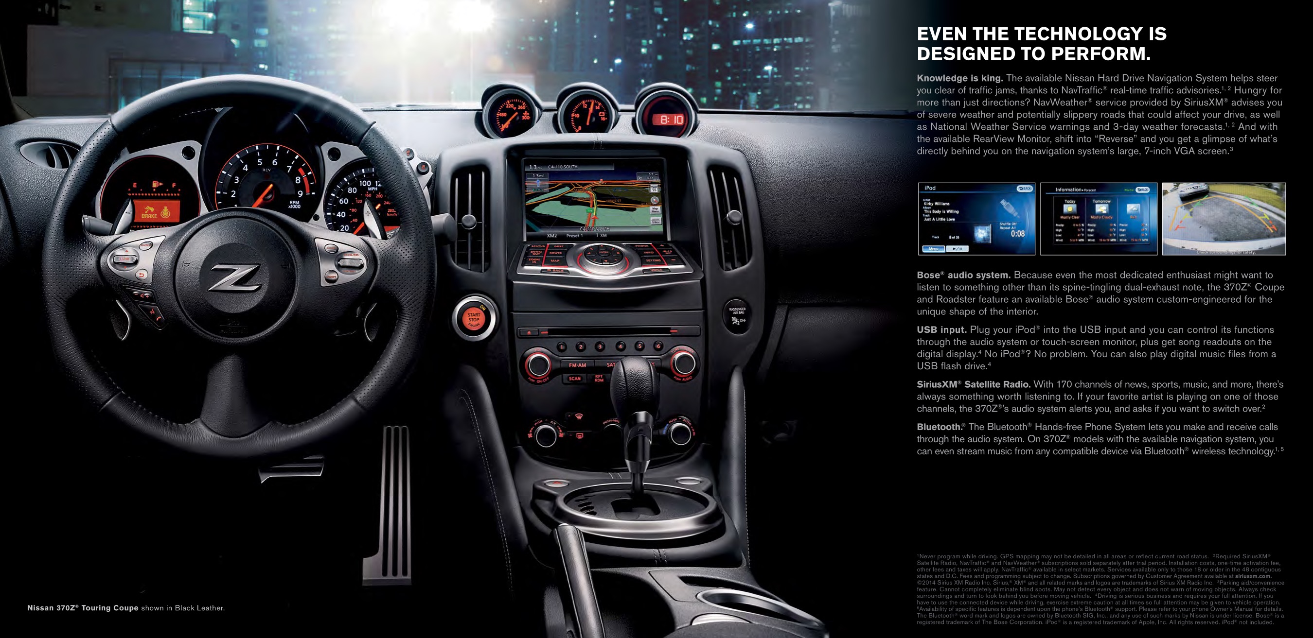 2015 Nissan 370Z Brochure Page 4